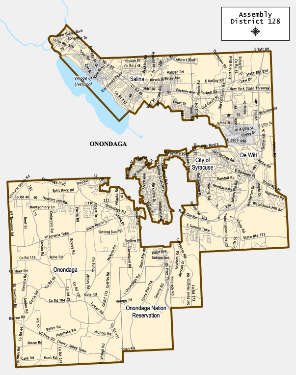 District 128 Map